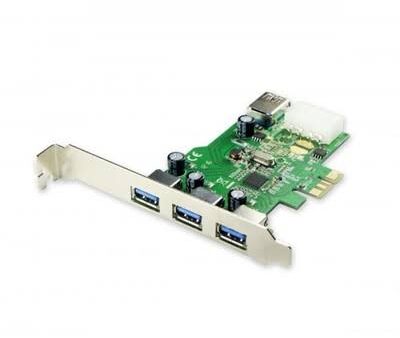 4 Port USB 3.0 PCI-e 2.0 x1 Card
