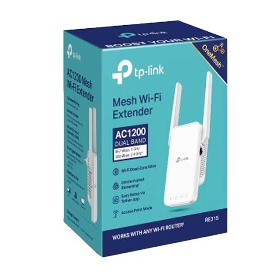TP-Link Dual Band 802.11ac 1.17Gbits/s Wireless Range Extender