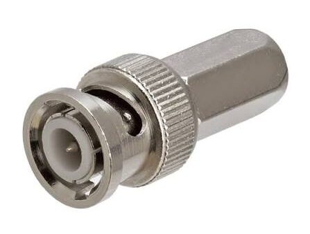 BNC Male Connector, Twist Type for RG59