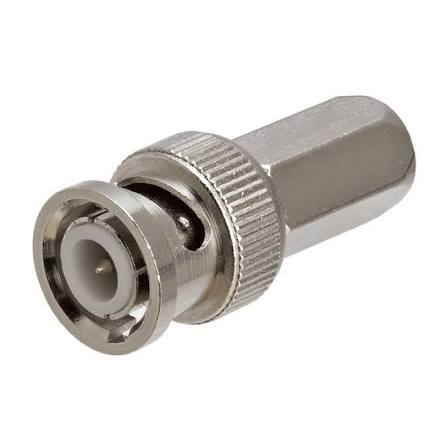 BNC Male Connector, Twist Type for RG59