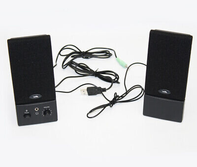 Cyber Acoustics CA-2016wb 2 Piece USB Amplified Computer Speakers