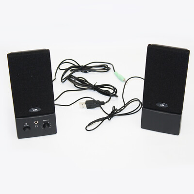 Cyber Acoustics CA-2016wb 2 Piece USB Amplified Computer Speakers