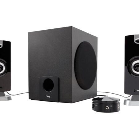 Cyber Acoustics CA-3090 3 pc Gaming speakers Black