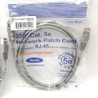 Cat 5e Network Patch Cables