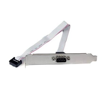 9-pin Serial to 10-pin Header Slot Plate