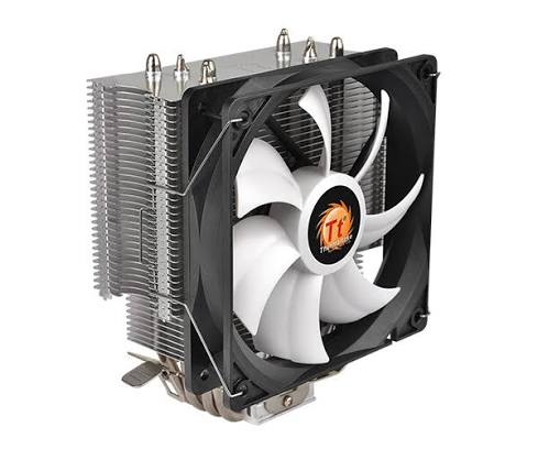 Contac Silent 12 A CPU cooler with a 120mm PWM controlled fan, and U-shape copper heatpipes support up to 150W