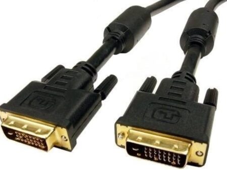 DVI-I Dual Link with Ferrites M/M [DVI-I to DVI-I Cable]