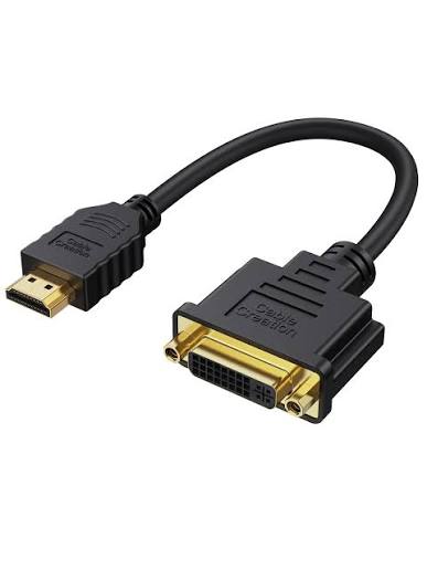 HDMI Male to DVI Female Cable Adapter