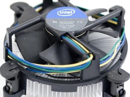 Intel Core i3/i5/i7 Socket 1150/1155/1156 4-Pin Connector CPU Cooler With Aluminum Heatsink