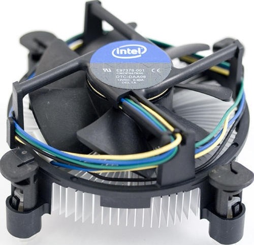 Intel Core i3/i5/i7 Socket 1150/1155/1156 4-Pin Connector CPU Cooler With Aluminum Heatsink