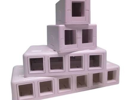 Keystone Jack Surface Mount Box - White