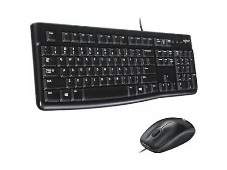 Corded Keyboard Mouse Desktop Set