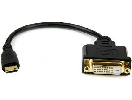 Mini HDMI to DVI-D Adapter Cable
