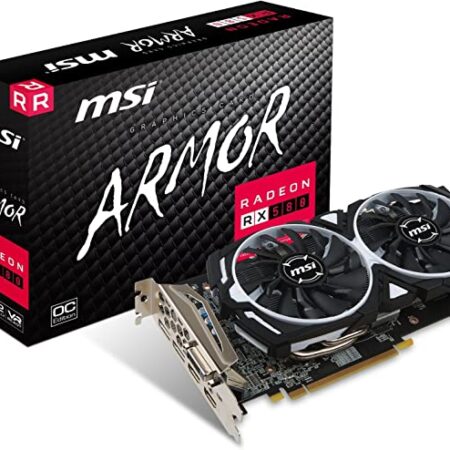 MSI RX580 Radeon 8GB Graphics Card