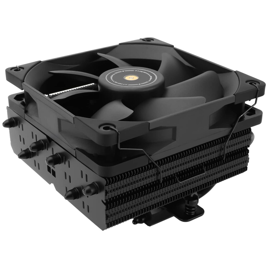 Thermalright SI-100 Black CPU Air Cooler, 6 Heat Pipes, 120mm PWM Quiet Fan CPU Cooler