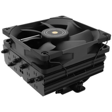 Thermalright SI-100 Black CPU Air Cooler, 6 Heat Pipes, 120mm PWM Quiet Fan CPU Cooler