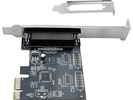 Dual Profile PCI Express 1-Port ECP/EPP Parallel Adapter