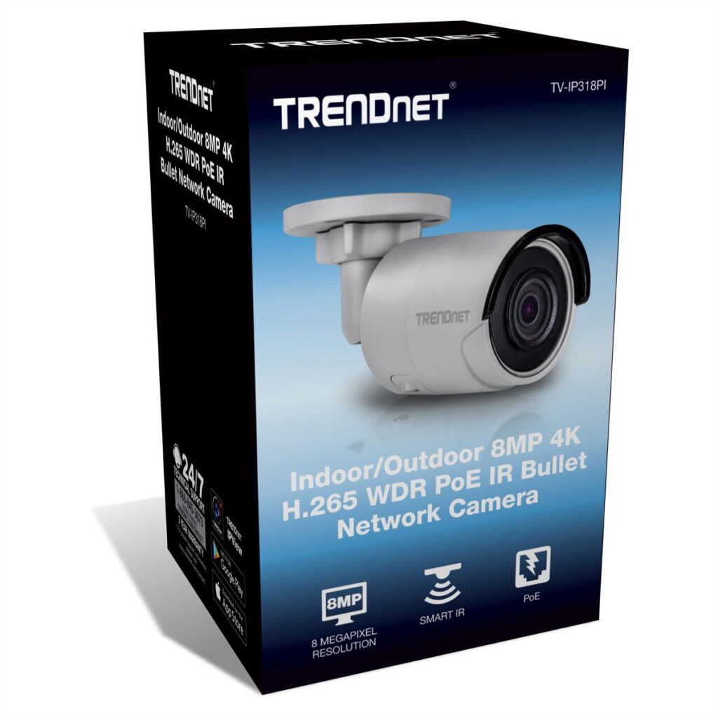 TrendNet POE 8MP 4K Camera