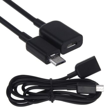 Micro USB 2.0 Type B M/F Extension Charging Cable