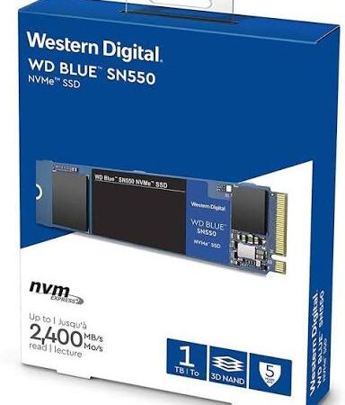 WD Blue NvMe Hard Drives