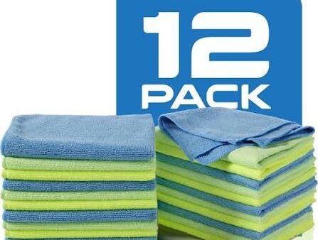 Zwipes Microfiber Cleaning Cloths Assorted Colors